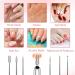 Delanie Nail Drill 35000 RPM Electric Nail Files Rechargeable Portable E File Kit with 6 Drill Bits for Acrylic Nails and Gel Nails UK Plug(Pink) - Buy Online on GoSupps.com