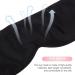 ARTIBETTER 3D Sleep Mask - Adjustable Silk Eye Shades for Travel | Blackout Eye Patch & Portable Blindfold - Buy Online on GoSupps.com