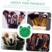 Didiseaon 2 1 Makeup Brush Storage Box Makeup Brush Stand Makeup Brush Cleaning Pad Silicone Make up Brush Holder Brush Cleaning Mat Cleaning Tool The Cat Storage Rack Silica Gel 11x2.5cm Green - Buy Online on GoSupps.com
