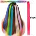 16 PCS Colored Clip in Hair Extensions Colorful Party Highlights Hair Synthetic Hairpieces Rainbow Hair Accessories for Women Girls 8 Colors (Straight) - Buy Online on GoSupps.com