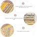 Operitacx 7pcs Yellow Floral Cloth Set Floral Squares Patchwork Photo Fabric Quilting Cloth Suite Small Floral 50X50CM Yellow - Buy Online on GoSupps.com