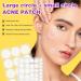 Dots for Spots Acne Patches Spot Treatment Stickers for Face and Body Hydrocolloid Dressing Cover - Effectively Calms & Relieves Acne Facial Care Circle Patches(8mm/10mm/12mm/14mm/25mm) Yellow - Buy Online on GoSupps.com