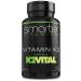 Smarter Vitamin K2 MK7 100mcg Made with K2VITAL and Kale for Bone Health & Cardiovascular Support K-2 MK-7 Helps Utilize Calcium for Bones & Supports Healthy Skeletal Muscle 60 Liquid Softgels