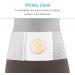 HEAXIY Unisex Stoma Support Belt - Prevent Parastomal Hernia (8cm Hole) - Comfortable Belly Support for Colostomy & Ileostomy - International Shipping - Buy Online on GoSupps.com