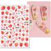 JMEOWIO Summer Fruit Nail Stickers - 9 Self-Adhesive Lemon Nail Art Designs for Stunning Nail Decoration - Buy Online on GoSupps.com