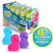 INKEE FLAMINGO Bath Bombs for Kids 15 x 15 g Fun Colours Jojoba Oil and Chewing Gum Flavour - Buy Online on GoSupps.com