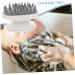 Fomiyes 2-in-1 Shampoo Brush & Scalp Massager - Silicone Hair Care Tool for Men & Women - Plastic Hairbrush for Shower & Massage - Buy Online on GoSupps.com