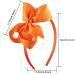 SIQUK 12-Piece Girls Headbands with Bow Ribbon - 4.5 Inch Grosgrain Bow Headbands in 12 Colors - Iridescent Hair Accessories - Buy Online on GoSupps.com