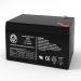 Long Way LW-6FM10 12V 10Ah Sealed Lead Acid Battery - This is an AJC Brand Replacement