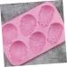 Milisten Cake Molds Silicone Cookie Stencil Silicone Gummy Molds DIY Soap Mold Cookie Molds Ice Cube Mold Candy Craft Mold Egg Candy Mold Baking Tool Supplies Pink Eggs Chocolate - Buy Online on GoSupps.com