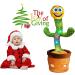 Happy Cactus Plush Toy - Talking, Singing & Dancing Interactive Buddy - USB Rechargeable - Christmas and Home Decoration Piece - Buy Online on GoSupps.com
