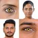Chromaview Werewolf Fire Colored Contact Lenses - Orange Daily Lenses | Prescription-Free International Shipping - Buy Online on GoSupps.com