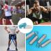 Swawis Ice Hockey Tape - 2 Rolls Black & Green/Blue & White 2.5cm x 25m Handle Band for Hockey Badminton & Golf - Buy Online on GoSupps.com