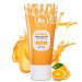 1Pcs Orange Exfoliating Gel Scrub for Face and Body Skin Deep Cleansing Moisturizing Skin Exfoliator Natural Orange Exfoliating Gel Peeling Exfoliator 3.52 Fl Oz (Pack of 1)