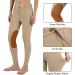 Beroy Women's Equestrian Breeches - Horse Riding Tights with Silicone Full Seat & Pockets - Khaki, Size Small - Buy Online on GoSupps.com