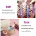 Prreal Body Glitter Gel 50ml - Long-Lasting Mermaid Sequins Chunky Glitter for Festivals & Parties - Makeup Essential #Gold - Buy Online on GoSupps.com