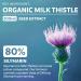 Organic Liver Cleanse Detox & Repair Supplement - Milk Thistle, Dandelion Root, Artichoke, Yellow Dock Extracts - 60 Capsules - Buy Online on GoSupps.com