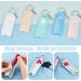 Shop WADORN 5 Color PU Leather Chapstick Pouch Keychain - Stylish Lipstick Holder & Lip Balm Case with Keyring for Travel & Organizing Accessories - Buy Online on GoSupps.com