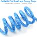 Joytale 15m Reflective Dog Leash - Padded Handle 2 Carabiner Hooks Nylon Training Line for Small Dogs & Puppies - Blue | International Shipping - Buy Online on GoSupps.com