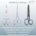 NTS-Solingen Industrial Cup Scissors | Curved Cutting & Thread Snips | Nickel-Plated C45 Steel | 14 cm (5.5 inch) | German Craftsmanship | International Shipping - Buy Online on GoSupps.com