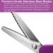 JYTUUL 9.25 Inch Pinking Shears  Sharp Stainless Steel Zig Zag Scissors for Fabric Paper Leather  Comfort Grip Handled Professional Fabric Craft Sewing Dressmaking Scissors (Serrated  Purple) - Buy Online on GoSupps.com