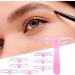 Portable Shaper Tool - Eyebrow Stencil Kit for Styling | Washable Reusable Set with 8 Styles Precise Application Accessory Cosmetic Grooming Aid for Travel Party Date Pink - Buy Online on GoSupps.com