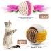 6 Eco-Friendly Sisal Rope Balls for Cats - Interactive Scratch and Play Toys - Buy Online on GoSupps.com
