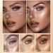 Highlighter Liquid Foundation Face Highlighter Liquid Glow Illuminator Facial Lips Illuminate Ultra Smooth Makeup Highlighter - Face Illuminator Cheekbone T-Zone Nose Bridge -03 - Buy Online on GoSupps.com