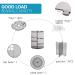 360 Degree Rotation Makeup Organizer Gray | Lazy Susan Cosmetics Storage Shelf | Rotating Display Rack for Countertop | Bathroom Counter Organizer - Buy Online on GoSupps.com