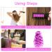 MSDADA Pink Hair Chalk for Girls - 10 Pack Temporary Washable Hair Color Comb - Perfect for Birthday Halloween & Christmas Gifts for Kids Ages 6-12 - Buy Online on GoSupps.com