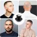 Eurobuy Hair Clippers Men Waterproof Circular Cordless Hair Trimmer Rechargeable LED Display Mini Portable Hair Cutter with 2 Guide Combs - Buy Online on GoSupps.com