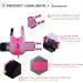Queenmore Adjustable Dog Life Jacket - XS Pink Shark - High Buoyancy & Durable Rescue Handle for Small & Medium Dogs - Buy Online on GoSupps.com