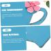 Zerodeko Floral Decor Pendant Art Decorative Backyard Ornament Iron Flower Pastoral Front Courtyard Novel Wall Yard Blue 28x27.5cm - Buy Online on GoSupps.com