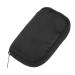 Healifty 2pcs Blood Meter Storage Bag Zipper Storage Bags Portable Meter Case Carrying Bag Black 13x8.5cm