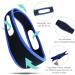 Adjustable Anti Snoring Chin Strap - Improve Sleep Quality for Men and Women - Blue - Buy Online on GoSupps.com