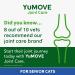 YuMOVE Senior Cat Joint Supplement | For Older Stiff Cats | With Glucosamine, Chondroitin & Green Lipped Mussel | 60 Capsules | Senior Cats & Breeds - Buy Online on GoSupps.com