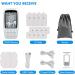 Conree Dual Channel TENS Unit EMS Muscle Stimulator - 24 Programs for Pain Relief Therapy | Rechargeable Pulse Massager with Case and 12 Pads for Back, Shoulder, Waist, Arm, Leg - Buy Online on GoSupps.com