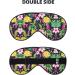 Shop Hawaiian Colorful Flower Eye Mask - Soft Adjustable & Comfortable Sleep Mask for Men & Women - Perfect for Nighttime Rest - Buy Online on GoSupps.com
