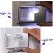 Card Type Magnifying Glasses Credit Card Sized Magnifying Lenses Ideal Pocket Magnifier for Reading Magnifying Glass with LED Light and Leather Case - Buy Online on GoSupps.com