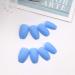 Belicey Press-On Matte Blue Coffin False Nails - 24PCS Medium Acrylic Tips for Women & Girls - Buy Online on GoSupps.com