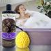 Raw Black Soap 32 oz - Moisturizing Natural African Black Soap with Bath Sponge Shea Butter Multi-Purpose Sulfate & Paraben-Free | Pack of 6 - International Shipping - Buy Online on GoSupps.com