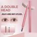 Eyebrow Pencil | Double Ended Pen | Angled Tip Applicator with Highlighter Pen for Eyebrow Makeup Daily Work Evening Beginners - Buy Online on GoSupps.com