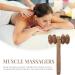 Fomiyes Foot Massage Roller - Wooden Anti-Stress Hand Tool for Deep Tissue Relief | Manual Massage Hammer for Relaxation - Buy Online on GoSupps.com