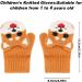 Jupsk Toddler Mittens Winter Warm Knitted Gloves - 3 Pairs for Kids 1-4 Years Old - Buy Online on GoSupps.com