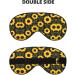 Buy SSIMOO Cute Sunflower Soft Sleep Eye Mask - Breathable Travel Eye Patch for Relaxation (Black) - International Shipping Available - Buy Online on GoSupps.com