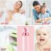 Lil Ray 2 Oz Light Pink Foam Pump Bottles - Travel Foamer Soap Dispenser for Lash Shampoo, Hand Soap - 3 Pack (Rose Red Pump) - Buy Online on GoSupps.com