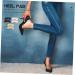 FOMIYES 6 Pairs High Heel Wear Pads & Anti-Slip Grips for Girls & Men - Self-Adhesive Inserts for Comfort & Stability - Buy Online on GoSupps.com