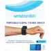 WristSmith Compression Wrist Brace for Carpal Tunnel Support - Portable & Adjustable Splint for Men & Women - Ideal for Daily Use at Work or Home (Jet Black) - Buy Online on GoSupps.com