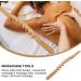 Operitacx Holz-Gua-Sha Massage Tools | Wooden Scratch Rod & 8 Pearl Body Massage Device - Buy Online on GoSupps.com