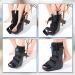 Air Cam Walker Fracture Boot Inflatable Walking Boot for Sprained Ankle Broken Foot Short Walker Brace for Foot Pain Recovery Stress Fracture Achilles Tendonitis Ultralight Black (Small) - Buy Online on GoSupps.com
